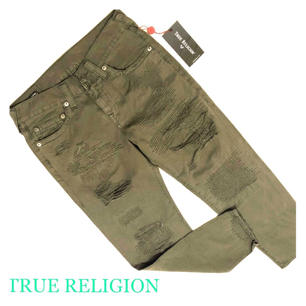 $199 NWT DREW SINGLE END pants distressed